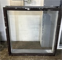 (H) Glass Window in Frame 38x38