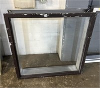 (H) Glass Window in Frame 38x38