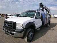 2007 Ford F550 4x4 Utility Truck