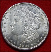 1921 S Peace Silver Dollar