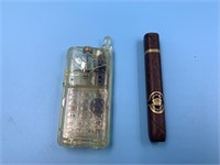 Telephone lighter and cigar lighter