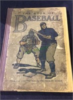 Antique book, The Book of Baseball, copyright