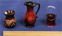 Native Pottery / Souvenir Pitcher