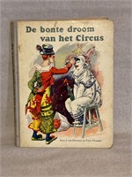 Vintage Dutch Book on 'Circus Life/History'