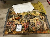 4ft x 6ft Tapestry & (2) Throws