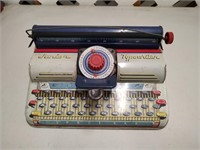 Vintage Marx Junior Typewriter Tin Toy