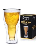 Dragon Glassware Beer Glass, Insulating