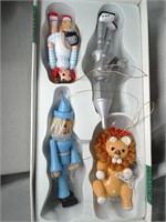 Wizzard of Oz Set of Ornaments