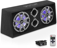 Dual Bass Subwoofer Box System  12'