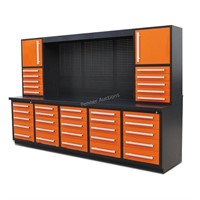TMG-WBC25D 10' 25-Drawer Workbench Cabinet Combo w