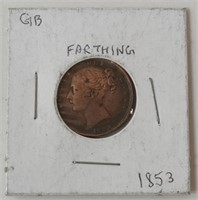 1853 BRITISH COIN