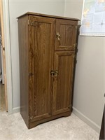 Antique Style Ice Box Cabinet