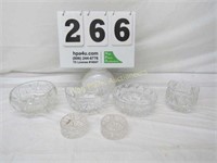 Lot of Clear Glass - Bowls