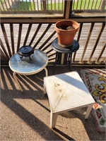 Outdoor Tables, Stool, Pot & Stand Holder