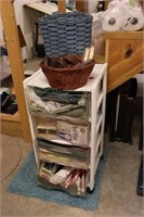Small Drawer Organizer & Waste Basket