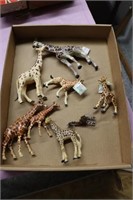 Hard Plastic Giraffe Collection