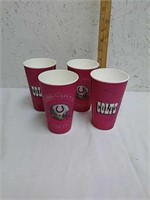 Set of four Colts Spirit cups