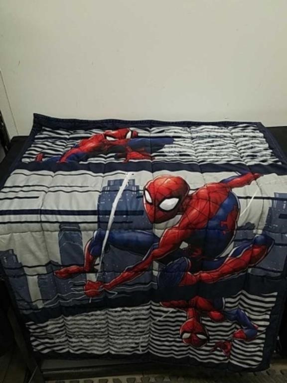 Weighted Spider-Man blanket