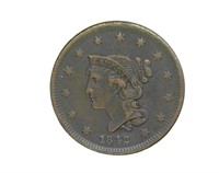 1842 Cent XF+