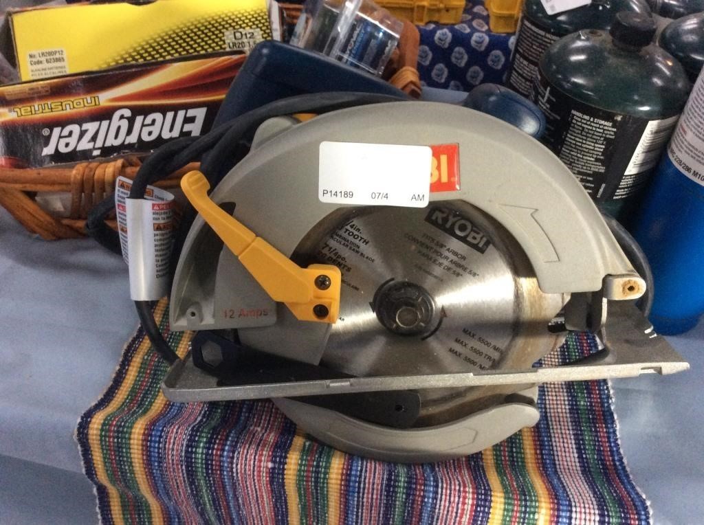 Ryobi circular saw