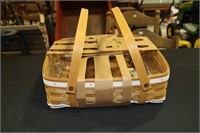 2010 Longaberger Gourmet Basket with Protector