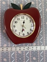 Sterling and Noble Apple Wall Clock