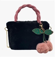 New Women Tote Bag with Chain - Soft Plush