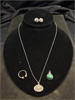 Group of Sterling Silver Jewelry