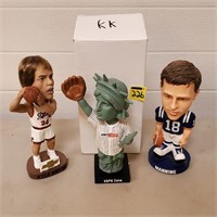 Sports Bobble Heads Grouping