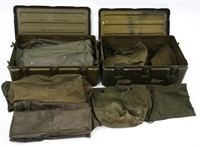 US ARMY MEDICAL TRANSPORT CASES & BAGS LOT OF 2