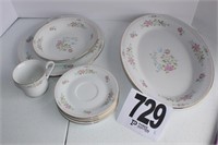 Crown Ming China - (1) Platter, (1) Plate, (1)