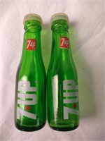 7 Up Salt & Pepper Shakers