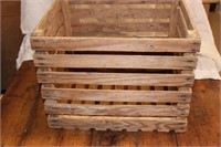 Vintage wooden crate