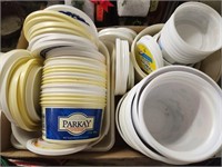 Assorted Plastic Containers with Lids