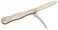 Antique Gorham Sterling Silver Pocket Knife