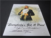 Ted DiBiase Signed 11x14 Photo JSA COA