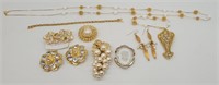 Estate Jewelry - Monet Clip On Earrings & Other