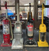 3 vacuums & Hoover SteamVac Silver carpet