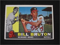1960 TOPPS #37 BILL BURTON BRAVES VINTAGE