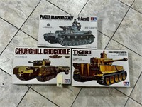 3 Tank Model Kits
