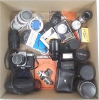 Assorted Camera Accessories, Honeywell Camera