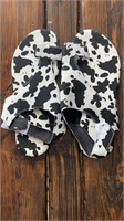 Size 36 Cow Print Sandals