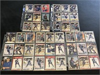 5 PAGES OF WENDEL CLARK CARDS