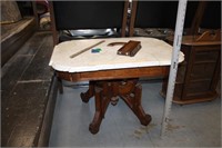 Marble Top Table (needs love)