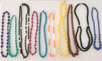 Costume Jewelry Necklace Lot (10 pcs)
