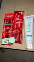 Colgate Toothpastes, Native Toothpaste