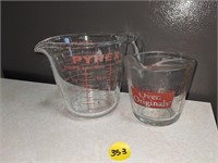 Pyrex Measuring Cup Lot