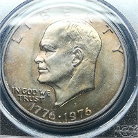 1976 D Eisenhower $1 MS64 TYPE1 PCGS