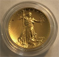 2009 Ultra High Relief 1-Oz Gold Coin