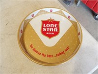 Lone Star Beer Tray 13in.
